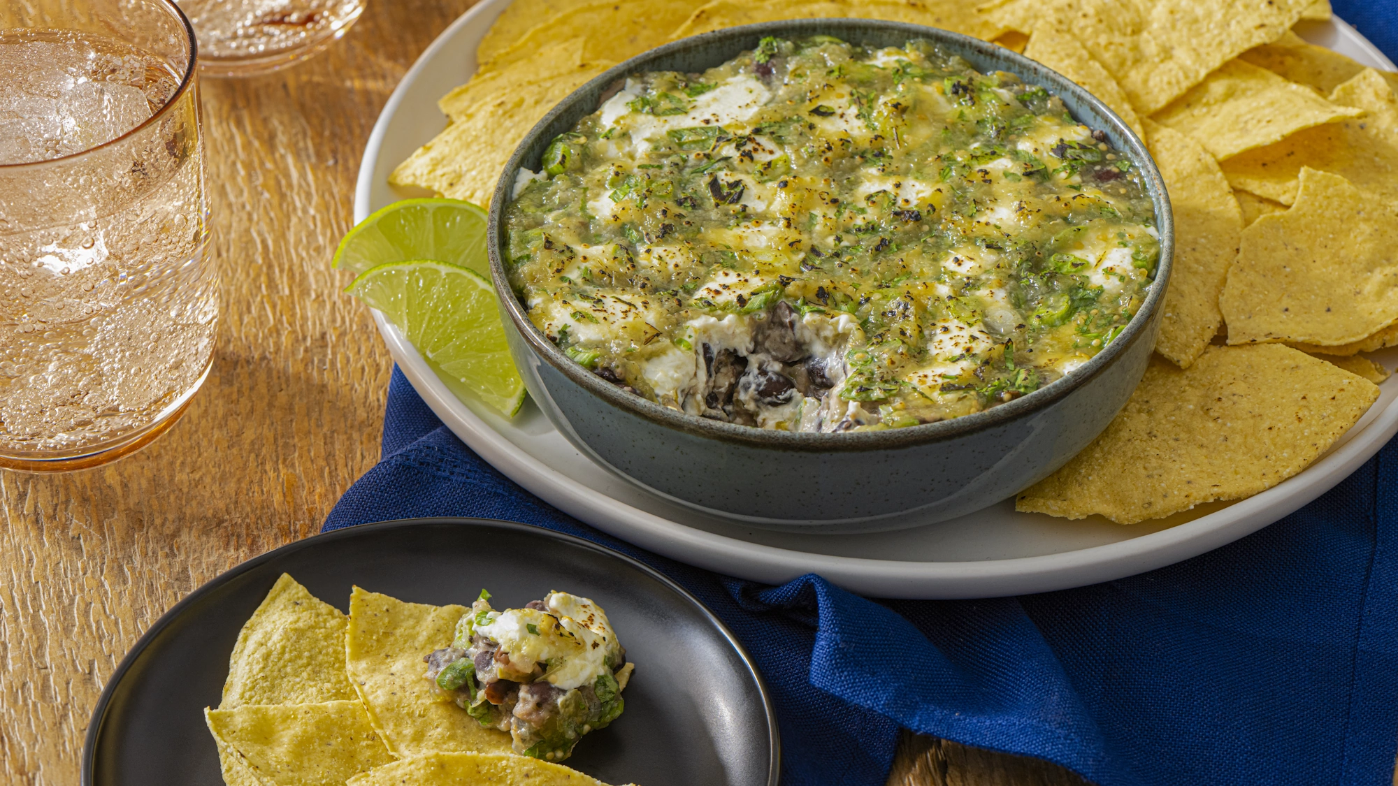 Black Bean and Goat Cheese Dip
