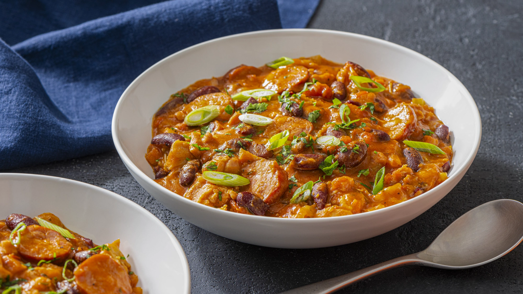 Red Bean Gumbo with Andouille and Chicken 