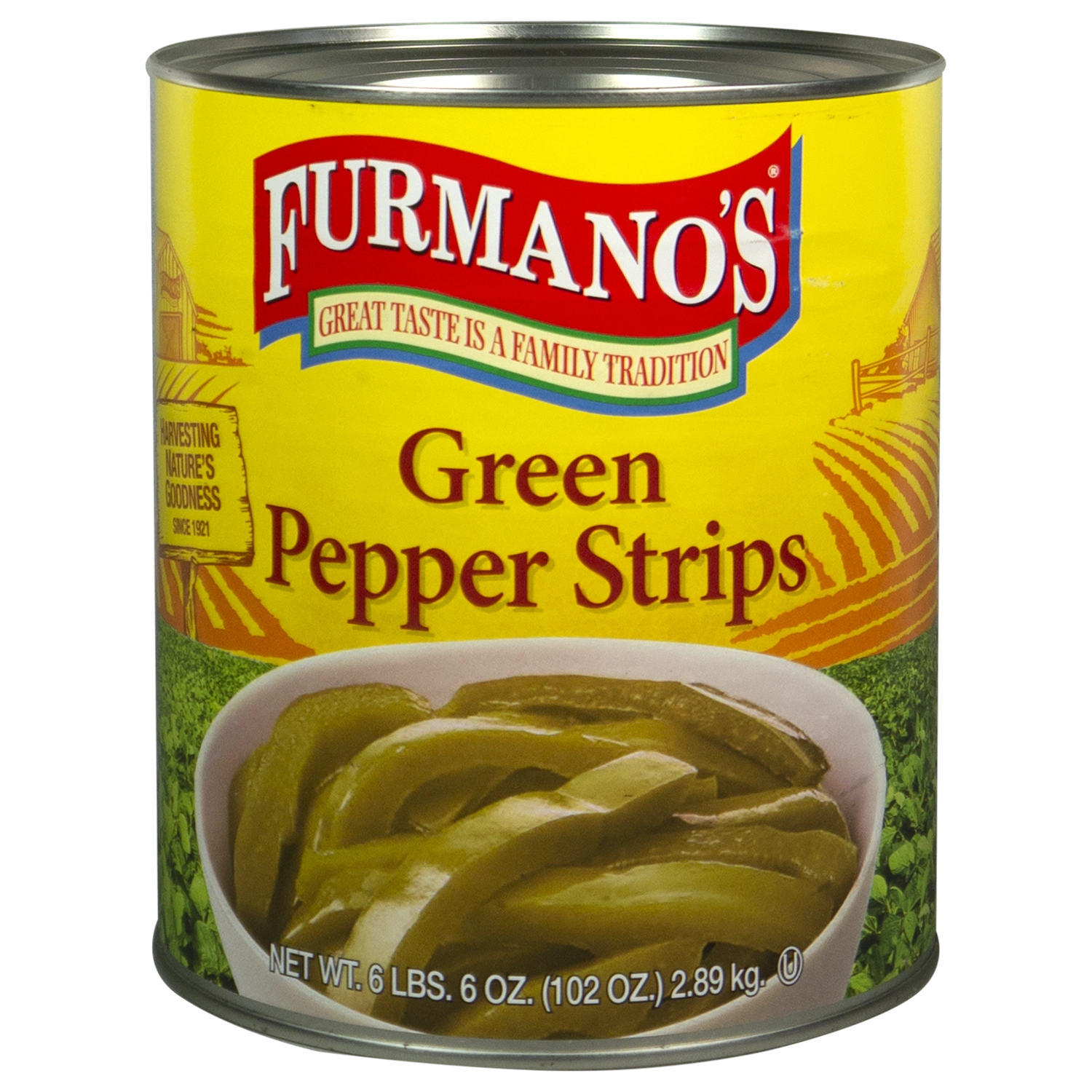 Green Pepper Strips