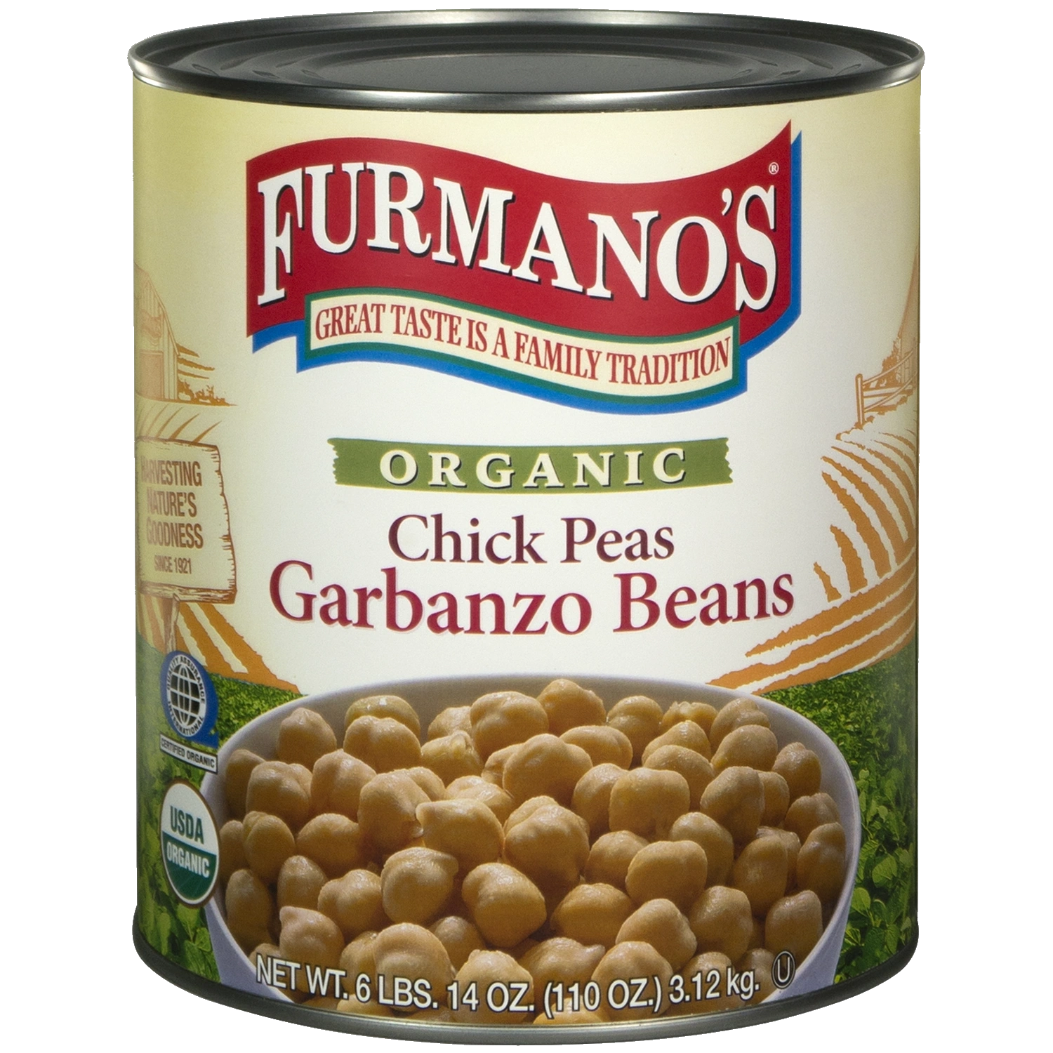 Organic Chick Peas (GARBANZO Beans)