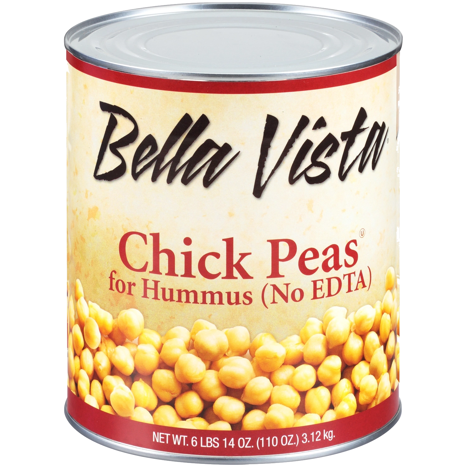 Chick Peas For Hummus (NO Edta)