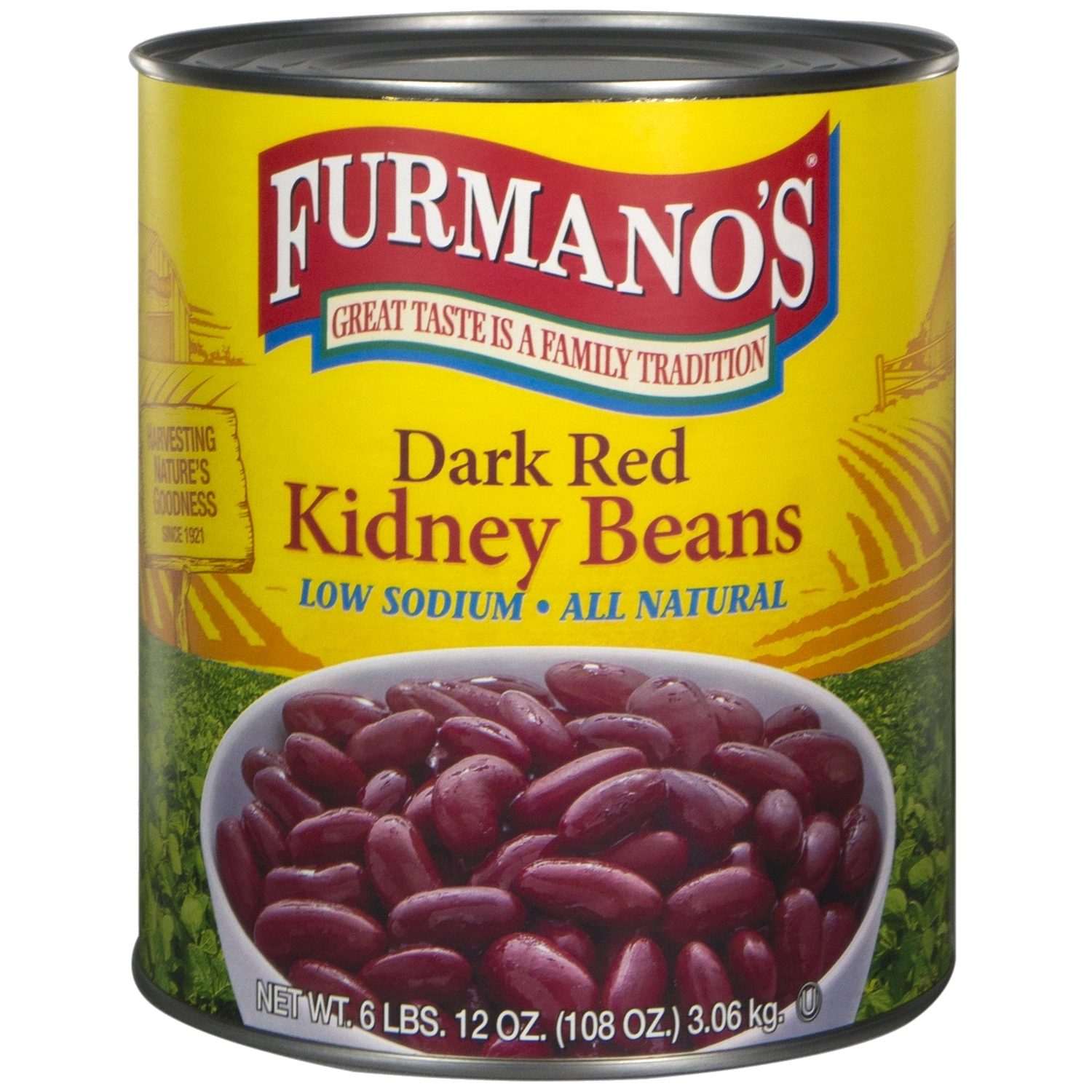 Dark Kidney Beans – Low Sodium All Natural