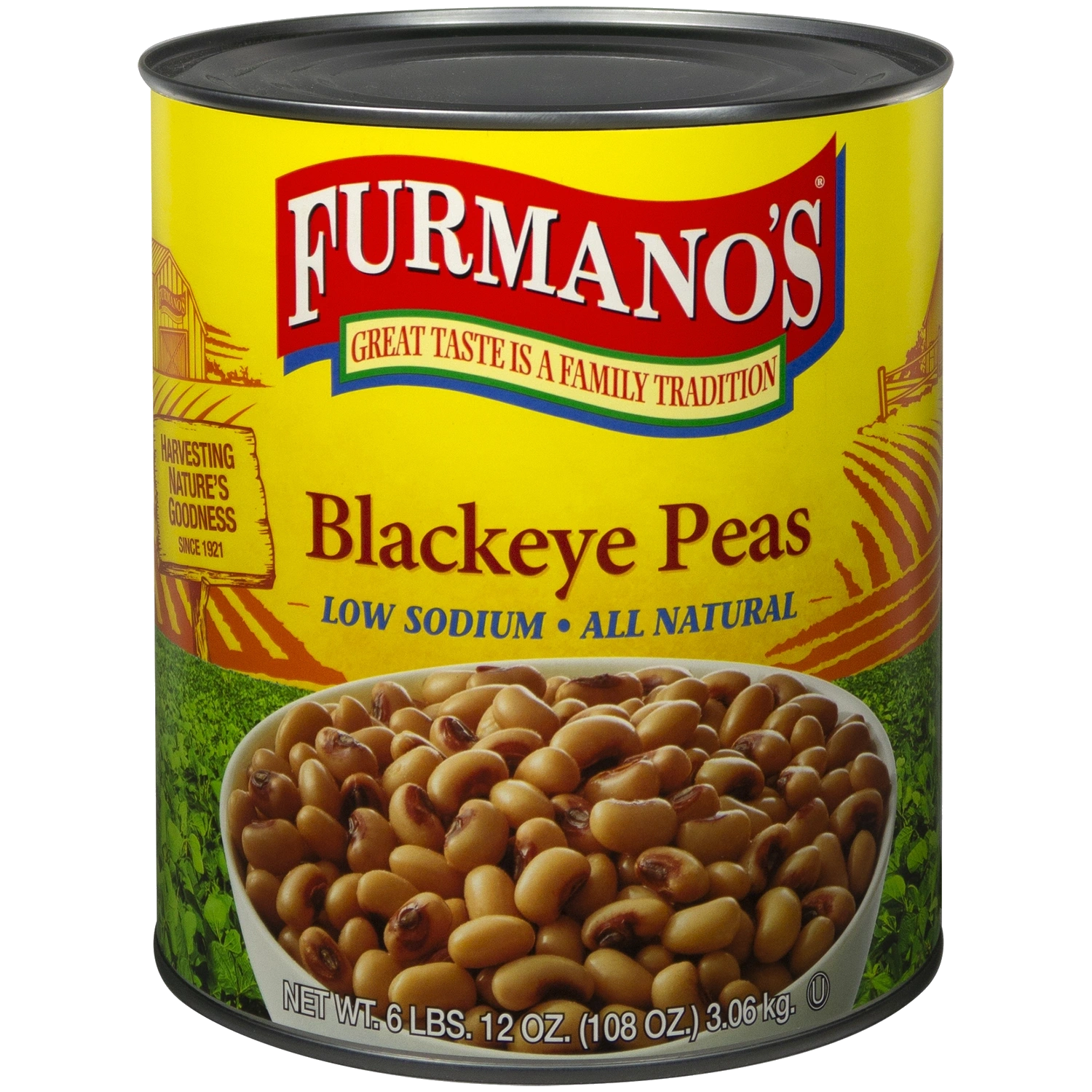 Blackeye Peas – Low Sodium All Natural