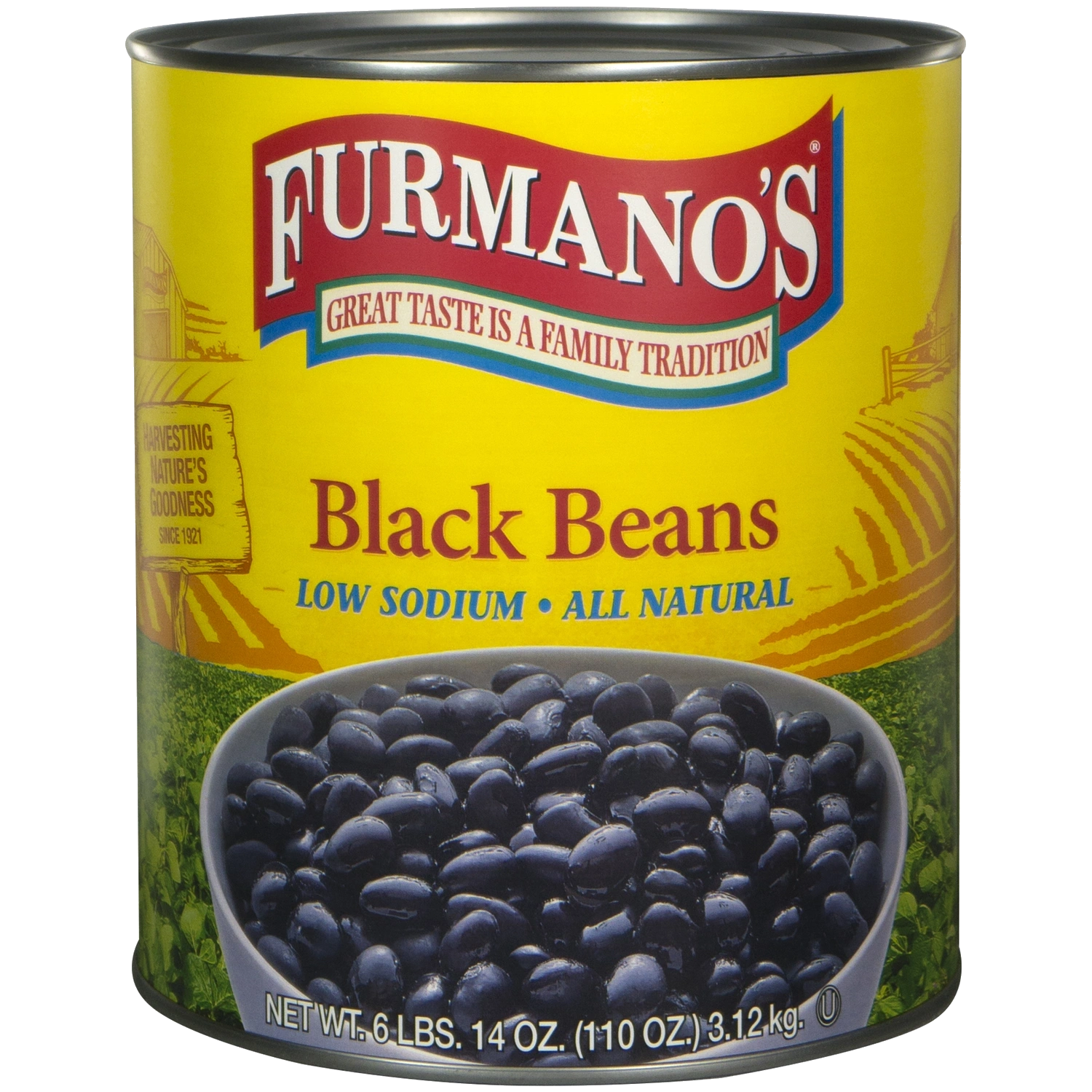 Black Beans – Low Sodium All Natural