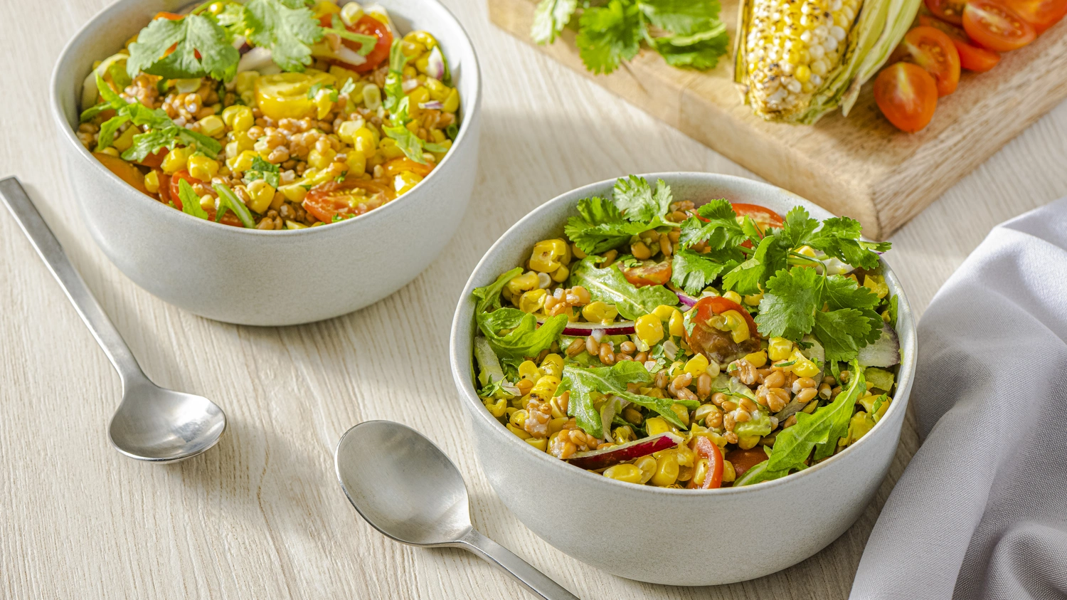 Image for Mexican Street Corn & Farro Salad