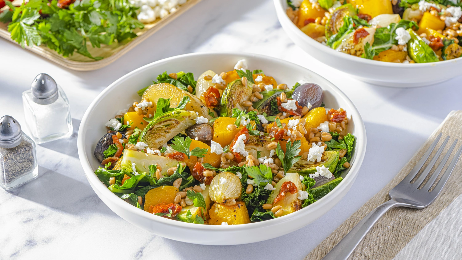 Image for Roasted Fall Vegetable & Sun-Dried Tomato Farro